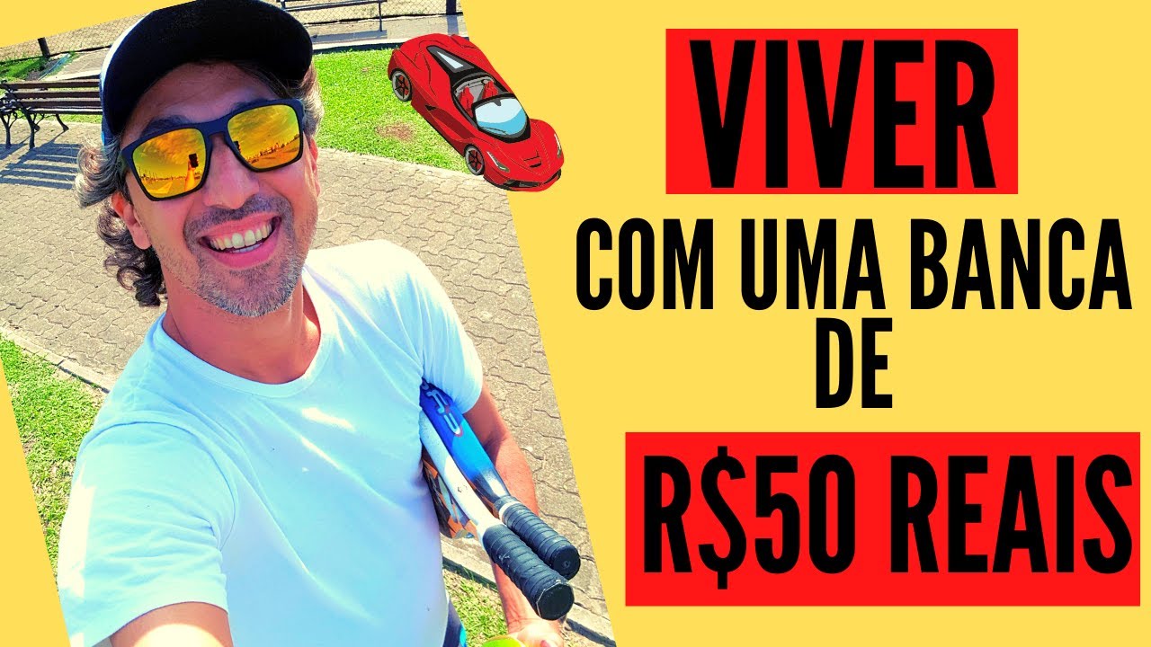 É possível VIVER com uma BANCA de R$50 Reais nas Apostas Esportivas