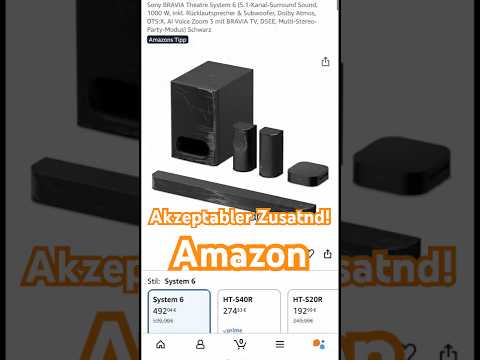 Amazon Schrott oder Jackpot 5.1 System für 249€!