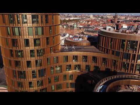 ZÜBLIN A/S - Project Axel Towers Copenhagen: Drone Flight