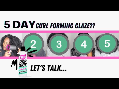 5 DAY Curl Forming Glaze....Ummm?? | The Doux Pop Lock Gel