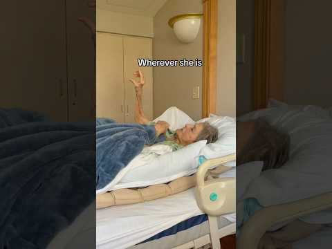 When dying people reach for their visitors #angels #afterlife #heaven #ghosts #paranormal #hospice