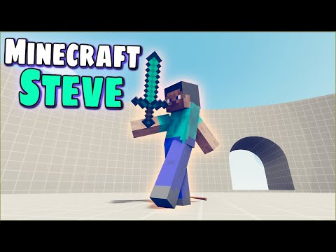 Minecraft Steve vs Every Faction 1v1 #3 - TABS MODS GAMEPLAY