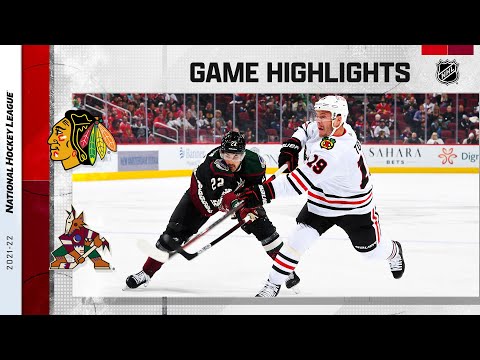 Blackhawks @ Coyotes 4/20 | NHL Highlights 2022