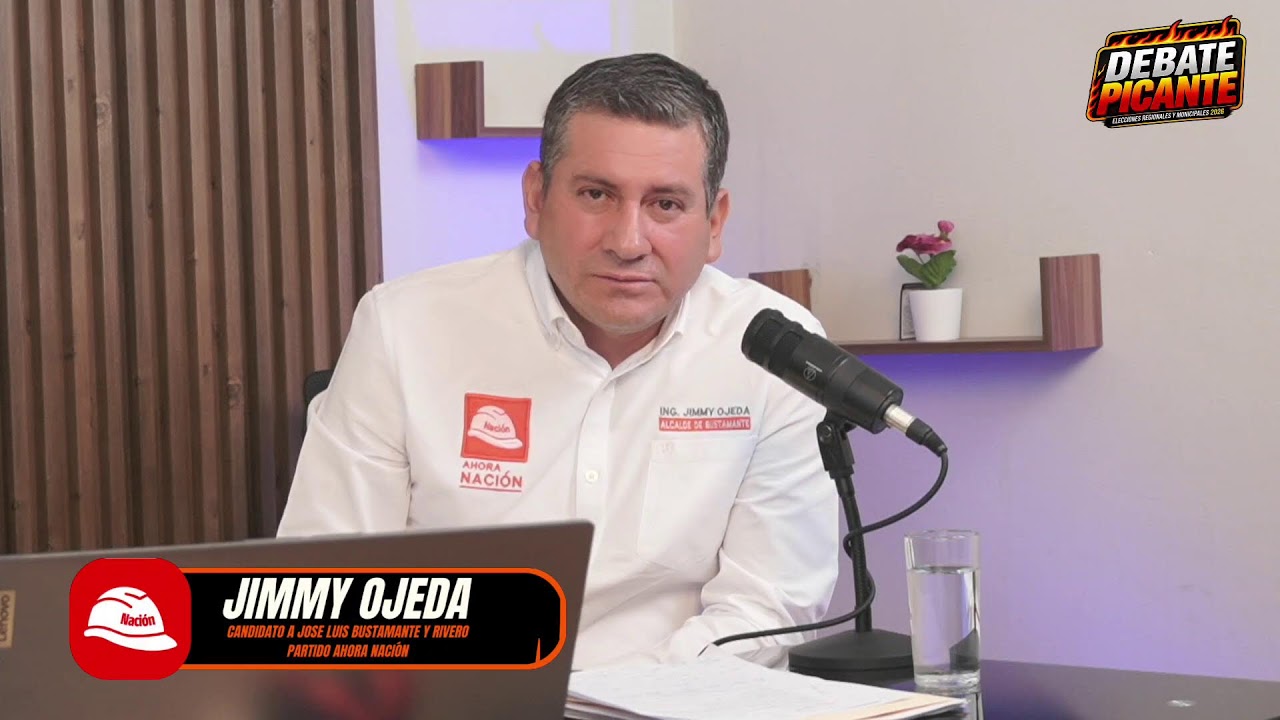 🔥 AGENDA PICANTE | DEBATE POR JOSÉ LUIS BUSTAMANTE Y RIVERO  distrito?