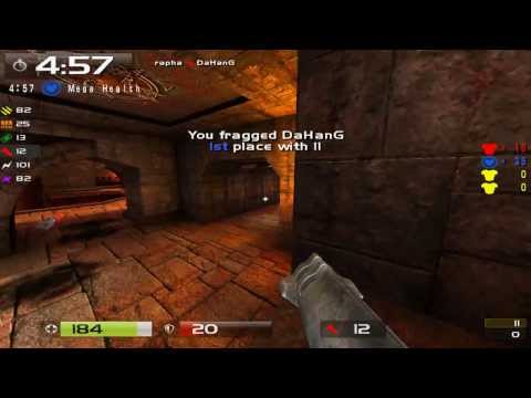 QuakeCon 2013 WB5: rapha (POV) vs. DaHanG - Lost World (map 1) (01.08.2013)