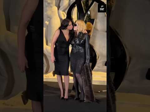 Madonna at YSL 2026 — Paris Fashion Week (Shorts)