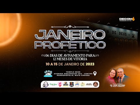 1° JANEIRO PROFÉTICO -  AO VIVO  - 14/01/23  - Decom Live