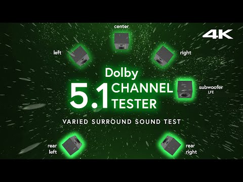 5.1 Dolby Surround channel tester | 4K