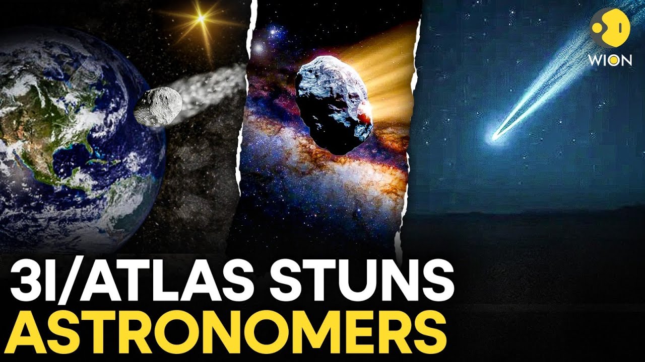 3I/ATLAS LIVE: Astronomers Stunned as 3I/ATLAS Unleashes Brighter, Sharper Interstellar Tail | WION