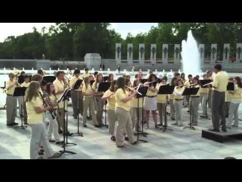 Waynesville Middle School Band: Washington D.C. Performance 2012, Part 1