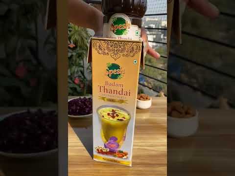 Spesh badam thandai with kesar dry fruit dyrup 750 ml