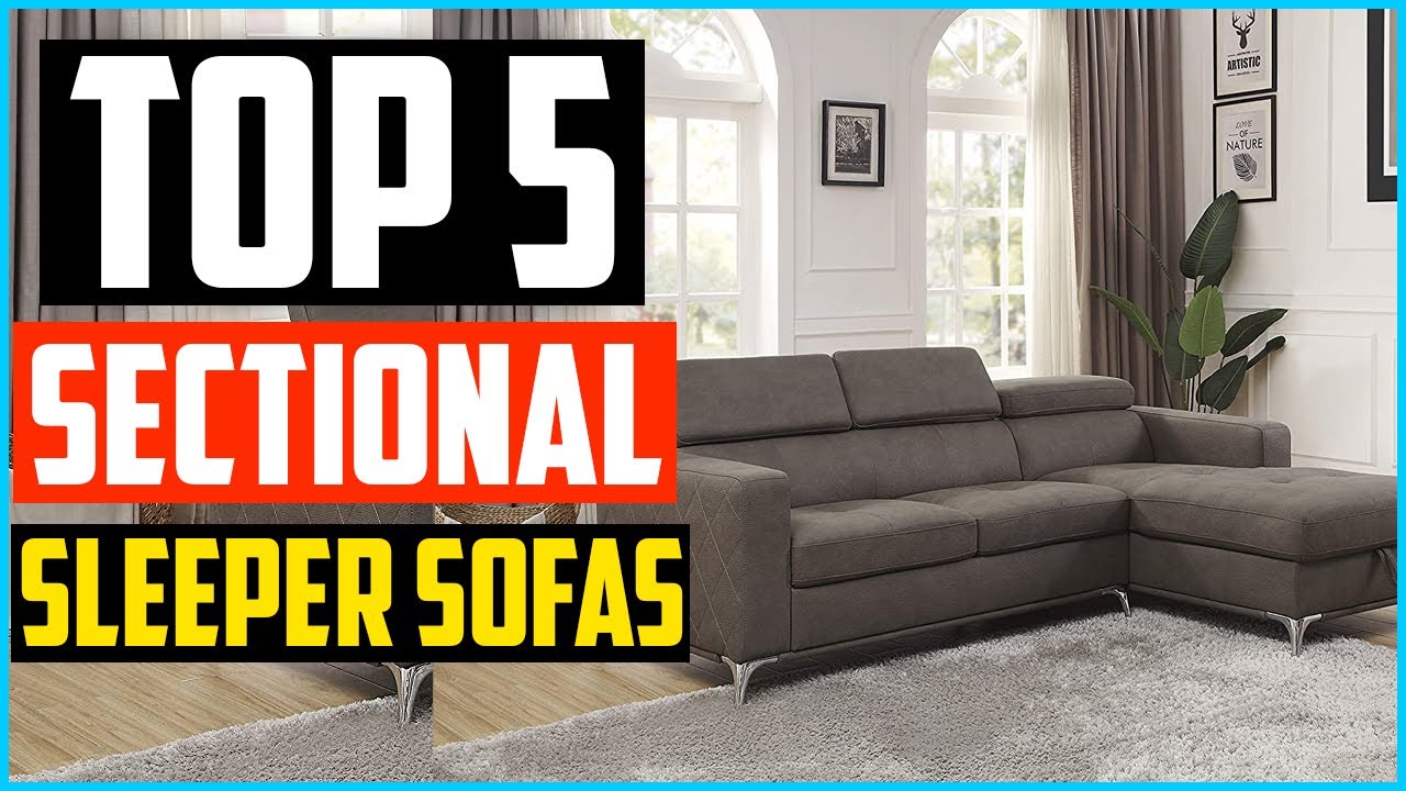 Top 5 Best Sectional Sleeper Sofas 2026 Reviews