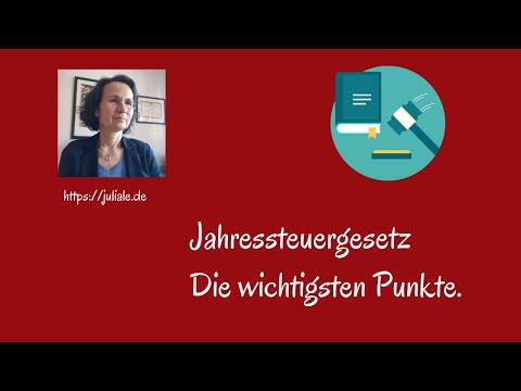 Jahressteuergesetz