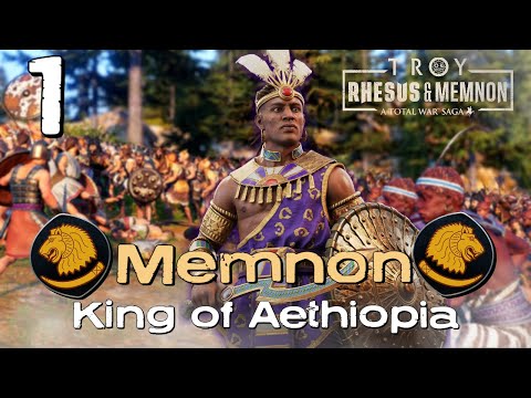 FOR PHAROAH!! | Memnon the Bronze | Total War Saga: Troy | Aethiopia Stream Campaign (1)