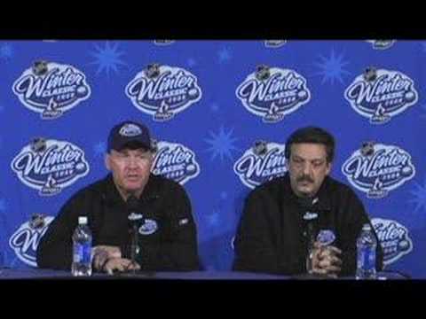Winter Classic Press Conference 12/27/07