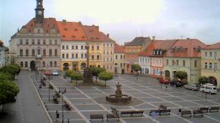 preview picture of video 'Česká Lípa - náměstí TGM začátek června 2013'
