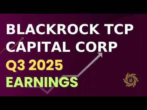BlackRock TCP Capital Corp TCPC Q3 2025 Earnings Call