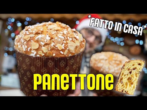 PANETTONE TRADIZIONALE fatto in CASA *RICETTA PASSO PASSO e PIENO di ALVEOLI *