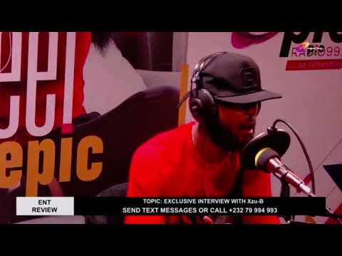 Xzu-B Showed up at EPIC RADIO as a special guest #Interview