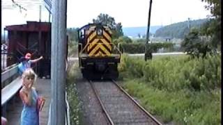 preview picture of video 'Alco S4 Cab Ride on the Cooperstown & Charlotte Valley RR'
