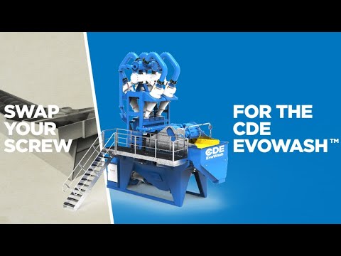 Swap Your Sand Screw Today For The CDE EvoWash™
