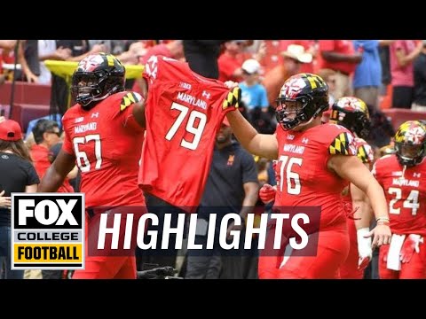Maryland vs Texas | FOX COLLEGE FOOTBALL HIGHLIGHTS