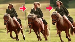 【乗馬ハプニング】世界のウマ娘たちの面白映像40連発！| Funny Horse Riding Compilation