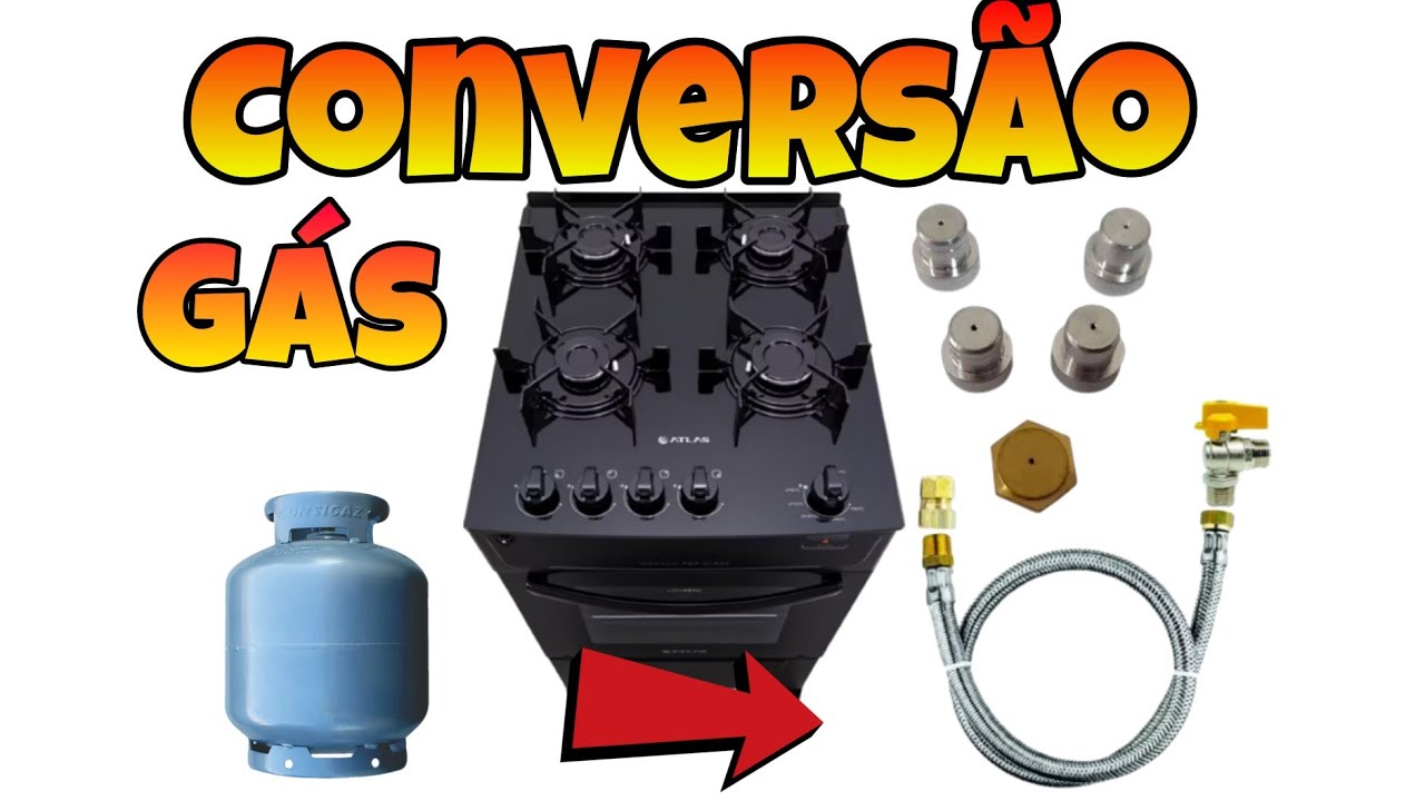 Como ConVerTer fOgÃo Gás EncAnaDo!