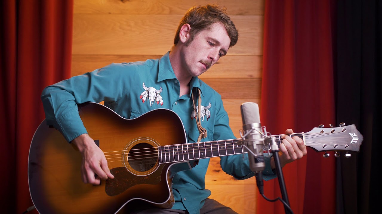 Guild F-250E Deluxe Jumbo Acoustic Guitar - Antique Burst