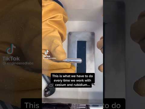 Cesium and Rubidium elements #periodictable