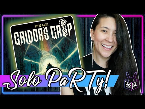 Galdor's Grip | Solo Board Game PaRTy!!! (Playthrough and Review/ Tutorial, yup!) 