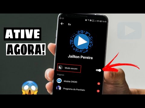 ATIVE AGORA!! SAIU COMO ATIVAR O TEMA ESCURO [BLACK] DO FACEBOOK MESSENGER NO ANDROID