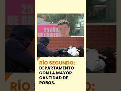 Río Segundo: departamento con la mayor cantidad de robos