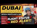 Dubai Airport Flight Status For March 14 Tomorrow 2026