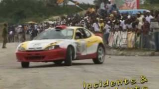 preview picture of video 'Ironshore Tarmac Time Attack incidents 2008'