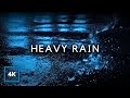 Sleep FAST To HEAVY RAIN Night Rain On Road For Insomnia Study Tinnitus Relief