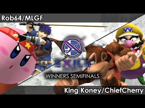 Project M: Rob64/MLGF V King Koney/ChiefCherry - Exile 72 Tournament SSBPM