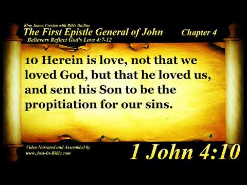 1 John Chapter 4 - Bible Book #62 - The Holy Bible KJV Read Along Audio/Video/Text