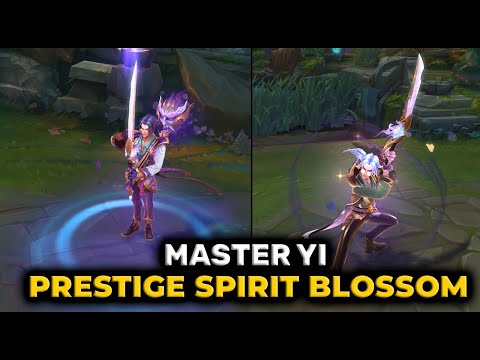 Prestige Spirit Blossom Master Yi Skin Teaser - League of Legends