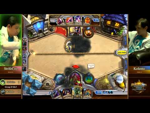 Blizzcon 2014 Hearthstone World Championship - Quarterfinals - Kolento vs StrifeCro