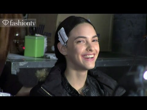 Helmut Lang Fall/Winter 2013-14 BACKSTAGE | New York Fashion Week NYFW | FashionTV