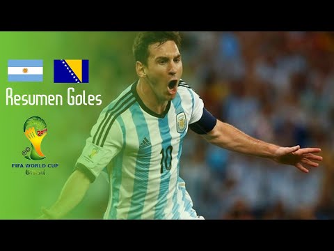 Argentina vs Bosnia Herzegovina ● Resumen Goles Mundial 2014
