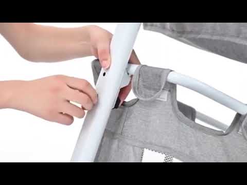 Eco baby wieg aan bed