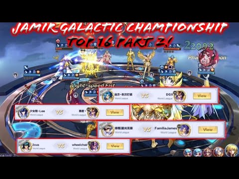 Saint Seiya: Awakening (KOTZ) - Jamir Galactic Championship Top 16 Part 2!
