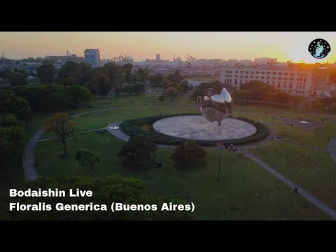 Floralis Genérica, Buenos Aires, Argentina - Bodaishin Live Mix [Organic House / Downtempo]