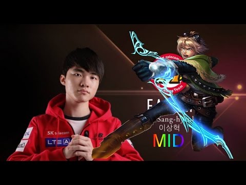 league of legends : Faker Ap Ezreal Mid