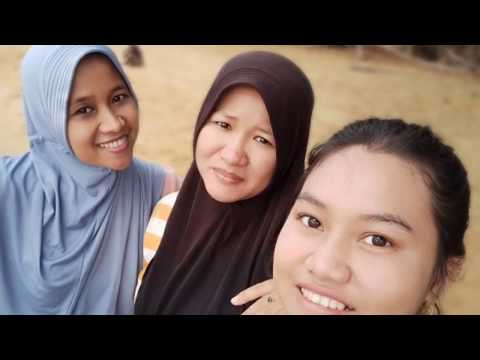 Liburan pantai temajuk...sambas kalbar