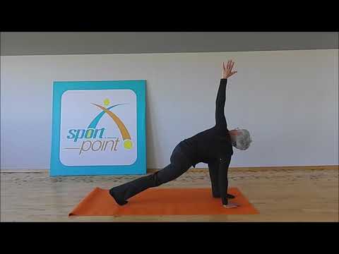 Yoga Sonnengruß B mit Ute aus dem Sport Point mit Ansagen