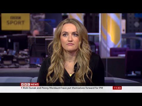 BBC News Blooper - A messy handover to the sport + cut to wrong studio (24 October 2022)
