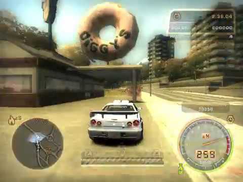 NFS Most Wanted final pursuit with brian o'conner's nissan (ft.brian o'conner )